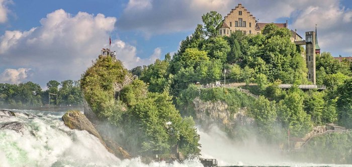 Hotel2B Schaffhausen Attraktionen Rheinfall Schloss 